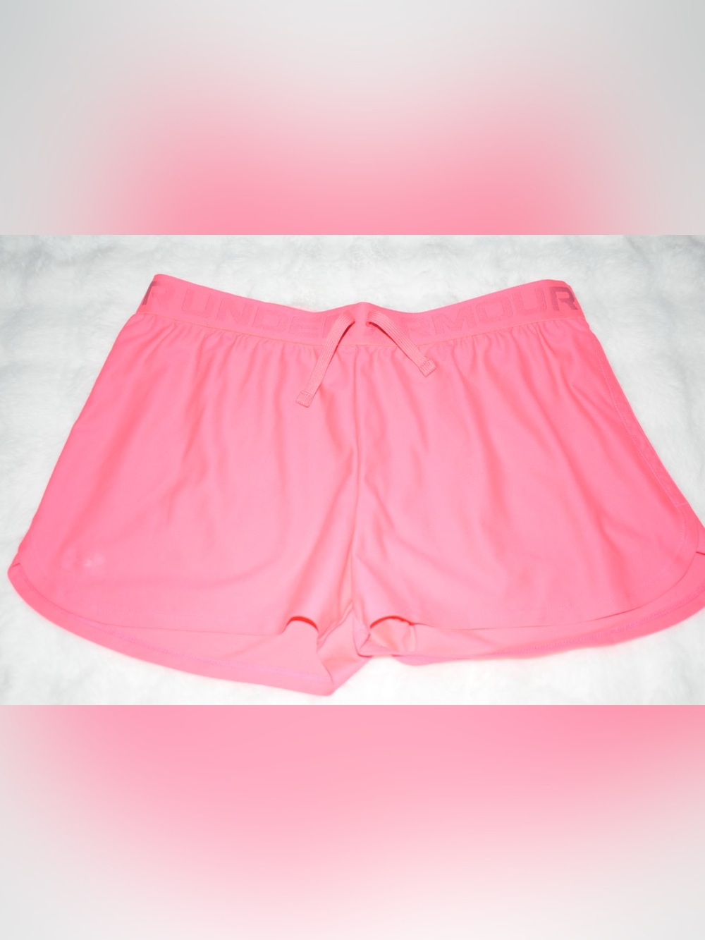 Under Armour Neon Pink Performance Shorts